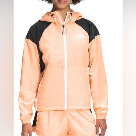 The North Face Hydrenaline 2000 jacket (L) in Apricot/Black - Picture 1 of 8